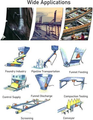 G1/8in Air Turbine Vibrator 304 Stainless Steel,Stainless Steel Pneumatic Vibrator,Pneumatic Oscillator with 210N Force for Funnel Sandblaster and Conveying in Saudi Arabia