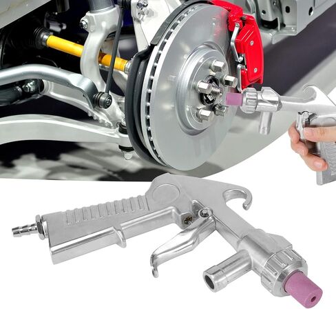 Luocute Sand Kit, Pneumatic Handheld Sandblasting Machine with 4 Ceramic Nozzles for Rust Removal Paint Stripping and Surface in Saudi Arabia