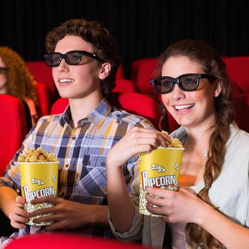 10 قطع من حاويات دلاء الفشار الورقية بوزن 46 أونصة، على الطراز القديم، أوعية الفشار للاستعمال مرة واحدة، قابلة لإعادة الاستخدام للأفلام الليلية، وحفلات أعياد الميلاد، وقضبان امتياز عيد الميلاد in Kuwait