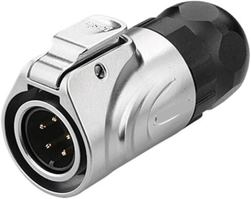 LP16 5-core aviation and socket metal round PIN pin power signal industrial connector(Male plug) in Kuwait