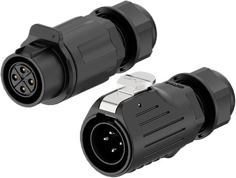 Aviation connector LP20 male and female docking 2-12 core welding plastic waterproof power aviation connector(EW-LP20-12P 5A) in Saudi Arabia