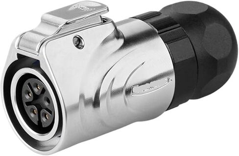5-pin LP-16 connector female male metal flange box installation aviation socket(Female plug) in Saudi Arabia