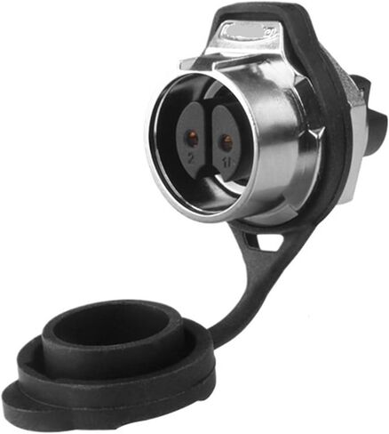 LP16 lock wire 2-core full metal b waterproof aviation socket screw crimping male and female docking power connector(Flange formal wear) in Kuwait