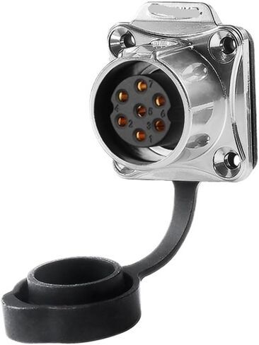 LP-20 connector full metal 7-pin mechanical equipment power signal aviation socket(Flange female seat) in Kuwait