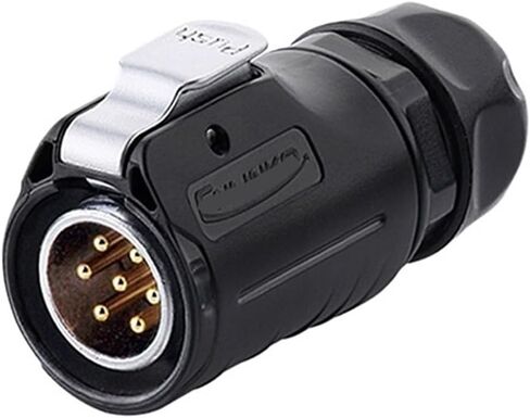 LP-20 Industrial Aviation Socket 7-core 5-hole 10A Power Signal Connector(Flange formal wear) in Kuwait