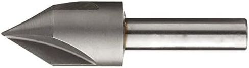 Rasputin® 3Flute مركز مخرطة عالية السرعة الصلب أحواض قصيرة مضادة حجم 2 "، عرقوب ضياء 3/4"، الطول الكلي 3-3 / 4 "، زاوية 60 درجة in Saudi Arabia