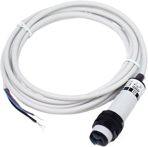 مفتاح مستشعر كهروضوئي 5 فولت تيار مستمر 30 سم انعكاس منتشر 2 متر انعكاس 5 متر من خلال كشف الشعاع (5 متر Pe18a-5d-5l، 5 فولت NPN-NO Plus NC) in Kuwait