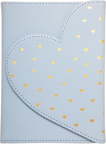 Eccolo Dayna Lee Love Journal & Notebook With Magnetic Heart Flap, 256 Acid-Free Ruled Pages (Hot Pink - From The Heart) - 5.5-x-7-inch in Kuwait