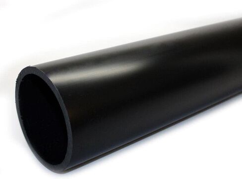 VENTRAL DWV Drain Pipe - Black ABS Custom Size and Length 2" (2.0) in Kuwait