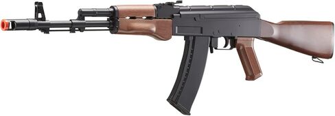 بندقية WF Battle 47 الكهربائية الكاملة/شبه الأوتوماتيكية AK Airsoft مع حبال وشاحن بطارية-WellFire in Kuwait