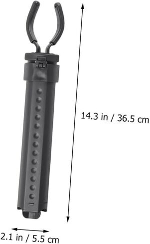 حامل ساكسفون تينور قابل للطي حامل ساكسفون محمول مع رف سطح المكتب أسود لتخزين وأداء تينور ساكس in Kuwait