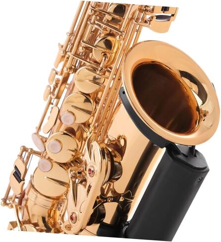 حامل ساكسفون تينور قابل للطي حامل ساكسفون محمول مع رف سطح المكتب أسود لتخزين وأداء تينور ساكس in Kuwait