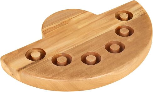 Stylish Handcrafted Hardwood Mouthpiece Display Rack for Home Studio Saxophone Mouthpiece Stand Maple in Saudi Arabia