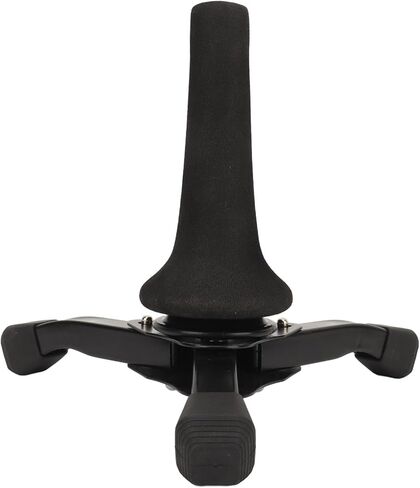 Soprano Saxophone Stand, Foldable Portable Sax Tripod Holder for Clarinet Flute Oboe Trumpet, Adjustable Height with Rubber - Capped Metal Legs for Wind Instruments in Kuwait