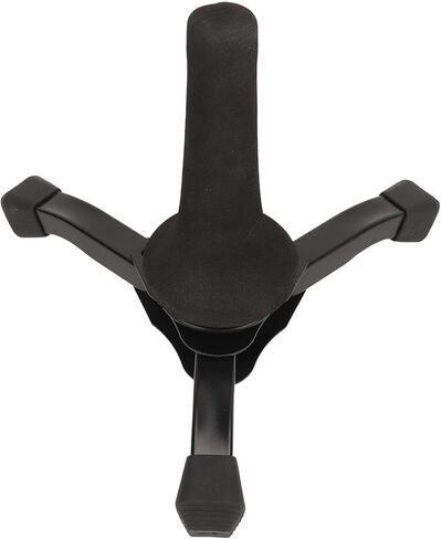 Soprano Saxophone Stand, Foldable Portable Sax Tripod Holder for Clarinet Flute Oboe Trumpet, Adjustable Height with Rubber - Capped Metal Legs for Wind Instruments in Kuwait