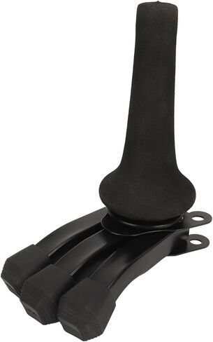 Soprano Saxophone Stand, Foldable Portable Sax Tripod Holder for Clarinet Flute Oboe Trumpet, Adjustable Height with Rubber - Capped Metal Legs for Wind Instruments in Kuwait