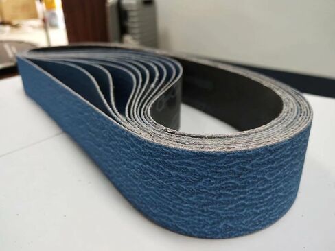 Pipe Tube Polisher Rail Sander Zirconia Sanding Belt 80 Grit 20PCS Polish Belts in Kuwait