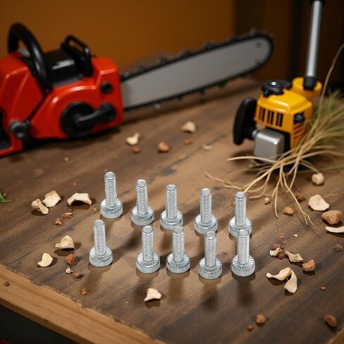 10 قطعة من المسمار الفضي، مناسب لمنشار STIHL للأعشاب الضارة 9022 340 1010، أجزاء المنشار وملحقاته in Saudi Arabia