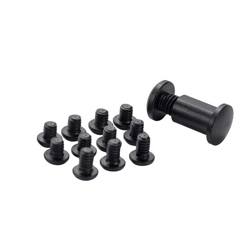 مجموعة براغي توركس من سبائك التيتانيوم 26 قطعة متوافقة مع سكين BUGOUT Benchmade 535 (أسود) in Kuwait