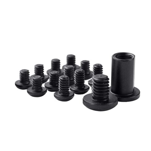 مجموعة براغي توركس من سبائك التيتانيوم 26 قطعة متوافقة مع سكين BUGOUT Benchmade 535 (أسود) in Kuwait