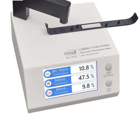 Spectrum Transmission Meter 3 in 1 Light Spectrum Meter UV Peak wavelength 365nm Visible Light Peak wavelength 380-760nm IR Peak wavelength 940nm in Saudi Arabia