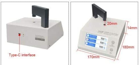 Spectrum Transmission Meter 3 in 1 Light Spectrum Meter UV Peak wavelength 365nm Visible Light Peak wavelength 380-760nm IR Peak wavelength 940nm in Saudi Arabia