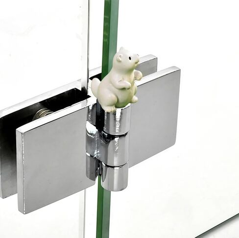 Cute Mini Creative Forest Animals, Water Sloths Hinge Heads Decorative Topper Set 6PCS, Home Decoration,Magnetic Hinge Head Toppers Door Hinge in Saudi Arabia