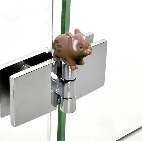 Cute Mini Creative Forest Animals, Dark Brown Wild Boars Hinge Heads Decorative Topper Set 6PCS, Home Decoration,Magnetic Hinge Head Toppers Door Hinge in Saudi Arabia