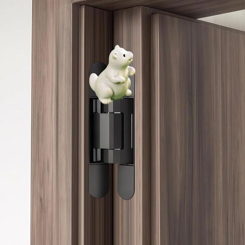 Cute Mini Creative Forest Animals Hinge Heads Decorative Topper Set 6PCS, Home Decoration,Magnetic Hinge Head Toppers Door Hinge in Saudi Arabia