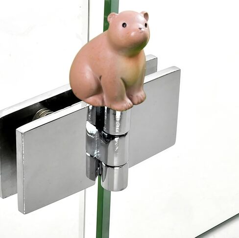 Cute Mini Creative Forest Animals Hinge Heads Decorative Topper Set 6PCS, Home Decoration,Magnetic Hinge Head Toppers Door Hinge in Saudi Arabia