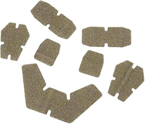 مجموعة قفل وحلقة ممتازة متوافقة مع الخوذة التكتيكية ذات الإطار الهوائي (أسمر) in Kuwait