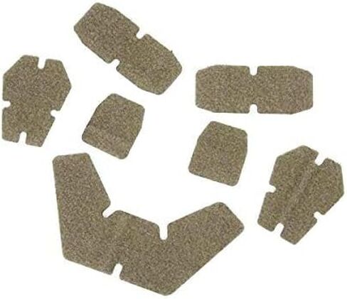 مجموعة قفل وحلقة ممتازة متوافقة مع الخوذة التكتيكية ذات الإطار الهوائي (أسمر) in Kuwait