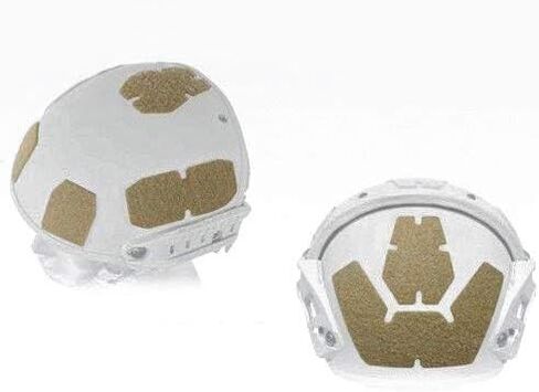 مجموعة قفل وحلقة ممتازة متوافقة مع الخوذة التكتيكية ذات الإطار الهوائي (أسمر) in Kuwait