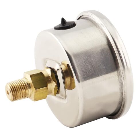 P251 Series 2" Dial, Oil Filled Pressure Gauge w/Brass Internals, 0-1000 PSI/kPa, ±1.6% Accuracy, 1/8" NPT, Back Mount in Saudi Arabia