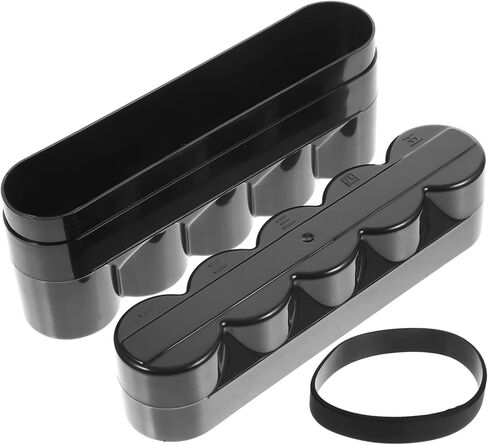 Toyvian 120 Film Roll Canisters Holder Storage Case Compact and Sturdy Film Case for Home in Saudi Arabia