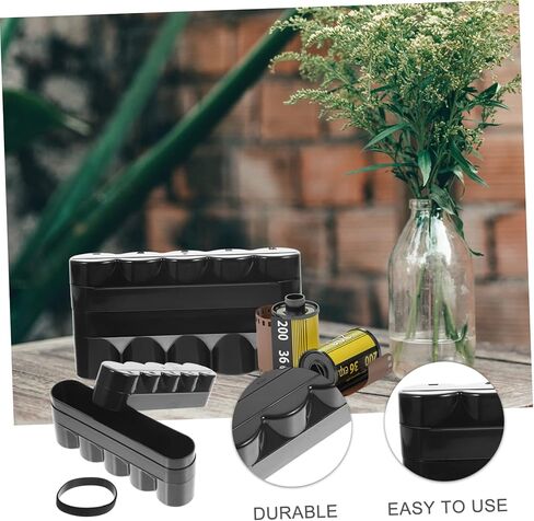 Toyvian 120 Film Roll Canisters Holder Storage Case Compact and Sturdy Film Case for Home in Saudi Arabia