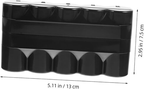 Toyvian 120 Film Roll Canisters Holder Storage Case Compact and Sturdy Film Case for Home in Saudi Arabia