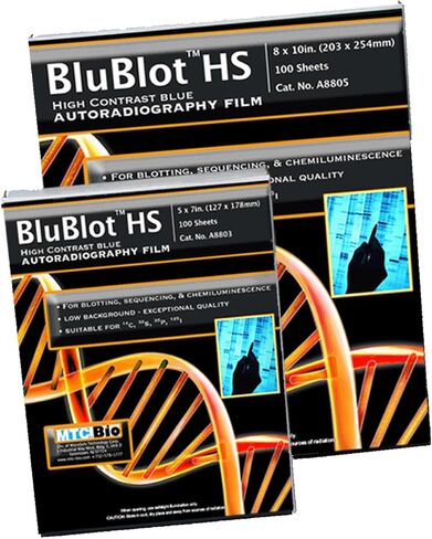 فيلم BluBlot HS للتصوير الشعاعي التلقائي، 5x7 in Kuwait