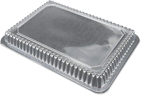 أغطية قبة P250500 للتغليف المتين لحاويات مستطيلة سعة 1.5 رطل و2 رطل و2.25 رطل، 500 كرتونة in Kuwait