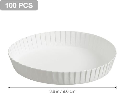 200pcs Disposable Paper Cup Cover: Recycled Drinking Lid Coffee Cup Cover Hot Cup Lid for Cafe Hotel KTV Bars(3.25" diameter lids) in Saudi Arabia