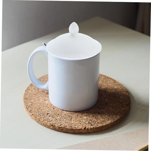 Reusable Ceramic Mug Lid Insulated Cover for Hot Cold Beverages Multi-functional Replacement for Tea Cups Aesthetic Design Fits Mugs for Home Office Use in Saudi Arabia