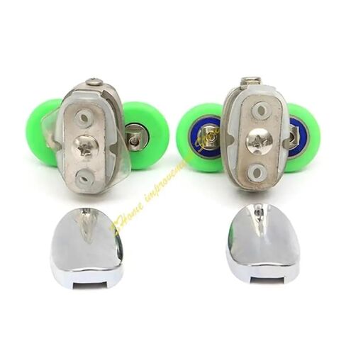 26 مللي متر باب دش الحمام العلوي/السفلي الأسطوانة الزجاجية انزلاق الباب عداء الأجهزة D7WA in Kuwait