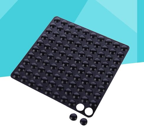 100 قطعة من جزيئات المطاط الملطفة للضوضاء من STOBOK لحشو الجدران والباب وعازل للصوت وسادات ممتصة للصدمات ذاتية اللصق in Kuwait