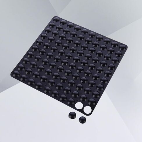 100 قطعة من جزيئات المطاط الملطفة للضوضاء من STOBOK لحشو الجدران والباب وعازل للصوت وسادات ممتصة للصدمات ذاتية اللصق in Kuwait