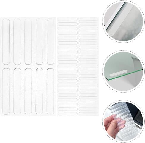 10 أوراق من مصدات الخزانات الشفافة، وسادات حماية ذاتية اللصق للأبواب وتمنع الخدوش والخدوش، سهلة القطع والتركيب، ممتص الصدمات الناعم المتين للمنزل in Kuwait