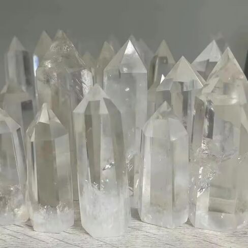 Brazilian White Quartz Crystal - Premium Healing Crystal Ornaments in Saudi Arabia