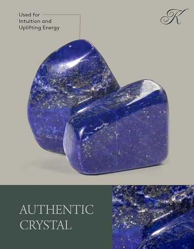 KALIFANO Tumbled Lapis Lazuli Bundle - AAA+ Jewelry Grade Reiki Crystal Used for Calming Anxiety - Piedras Caidas for Wicca/Healing - Information Card Included (Family Owned) in Saudi Arabia