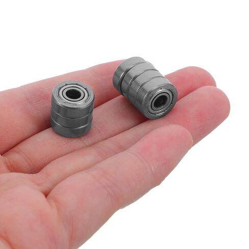 30pcs Silver Single Row Groove Ball Bearings for Skateboards and Cars Install Inline Skate Bearings with Oil-Infused Design for Smooth Rolling Performance in Saudi Arabia