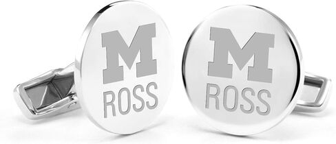 أزرار أكمام ميشيغان روس من الفضة الاسترليني in Kuwait