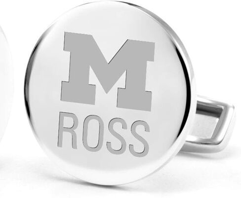 أزرار أكمام ميشيغان روس من الفضة الاسترليني in Kuwait